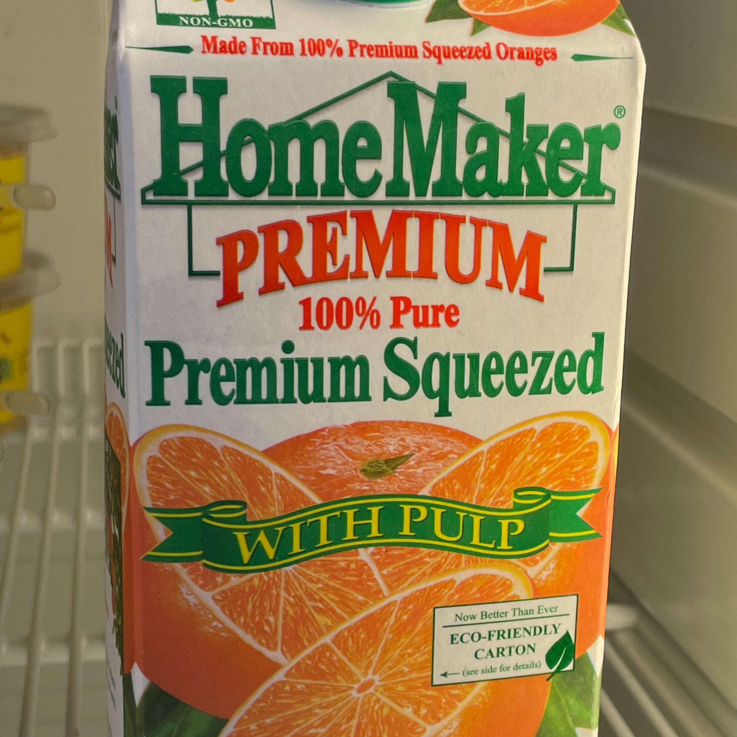 Homemaker orange juice store
